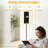  68.5" Standing Floor Lamp Spooky Halloween Sky Dimmable Metal Pole Lamp with Linen Lampshade LED Bulb Included