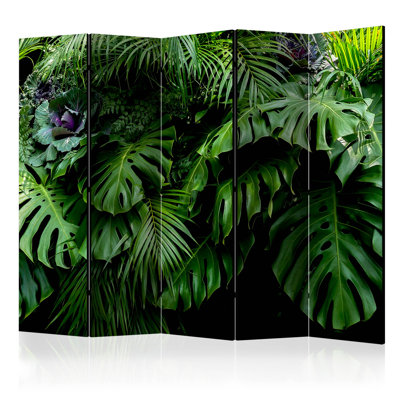 Vouni 225cm W x 172cm H 5 - Panel Folding Room Divider
