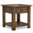 Monroe 22"W Solid Acacia Wood Square End Table with Drawer-718035583