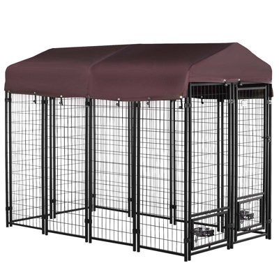 Versatile Outdoor Dog Kennel with Advanced Features for Pet Comfort