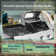 2+2 Multi-Function Burner Gas Grill And Griddle Combo For Outdoor Cooking While Camping Or Tailgating - BBQ,FRYING,PIZZA