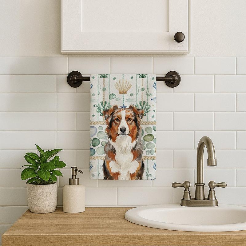 Serviette de cuisine Red Merle, Berger australien Red Merle