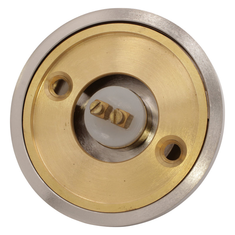 Bouton de sonnette, Nickel brossé
