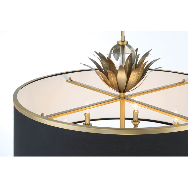 Luminaire suspendu tambour 1 lumière