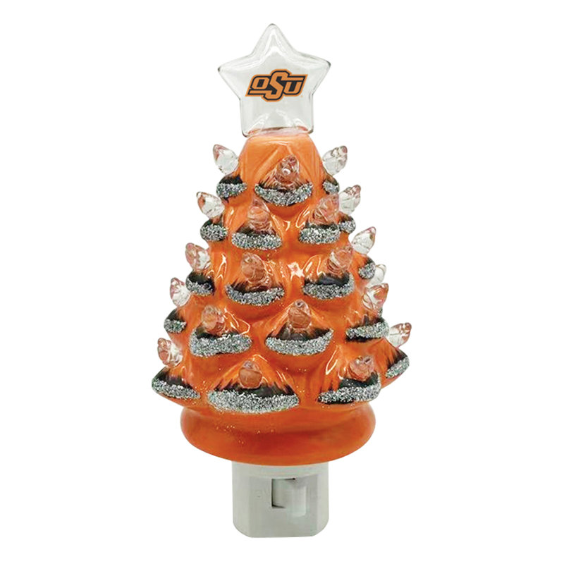 Arbre de Noël 6,5 po Nite Lite, Oklahoma State