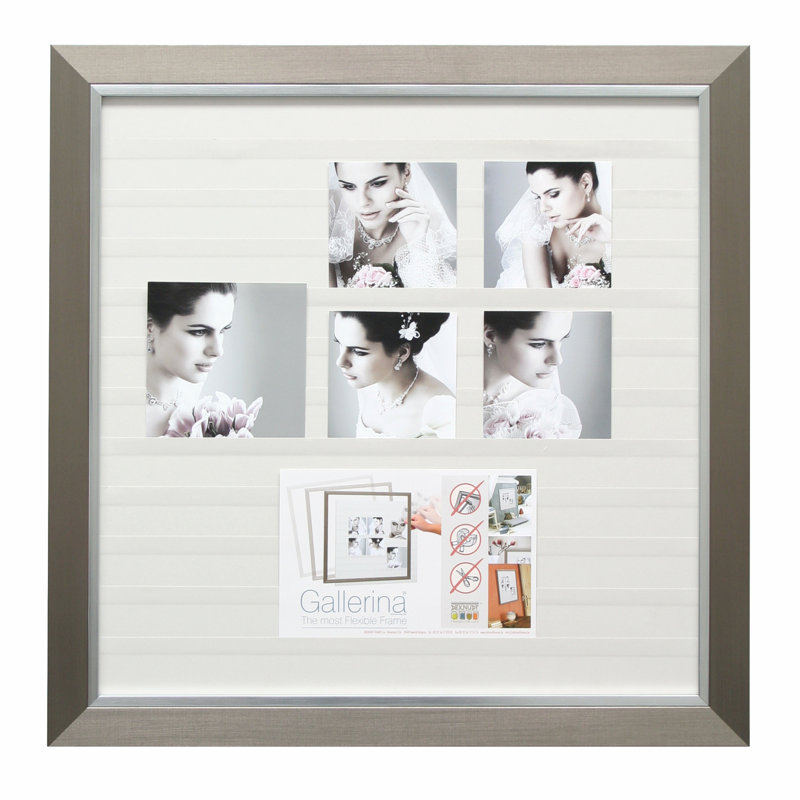 Matte Picture Frame, 15.75" x 27.56", Silver