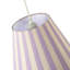 Oatmeal Linen Striped Coolie Shade With Cotton Inner By-1434017989