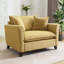 Chaise confortable et demi-canapé simple avec coussin-92962006