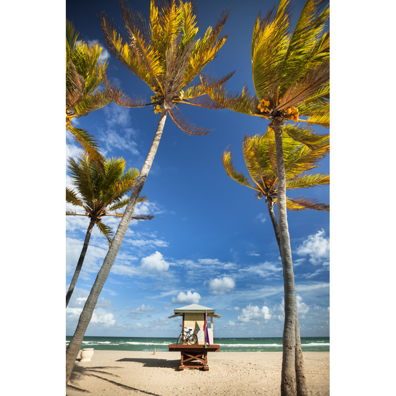 Lifeguard Post by Pgiam - Print, 46cm H x 30cm W