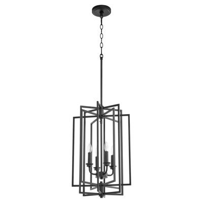Lustre géométrique à 4 lumières Melora