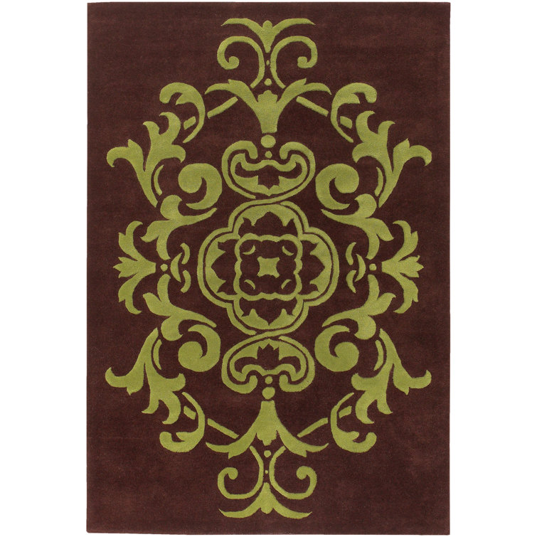 Tapis brun/vert Guilford