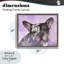 Cadre flottant Harlequin French Bulldog, design par George Dyachenko-1428014480-1428014481