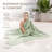 Comfy Cubs Hooded Baby Towel 2-Pack, Large 32 x 32 Inch - 6 Layer 100% Muslin Cotton - Soft & Absorbent Baby Bath Towels-108207348