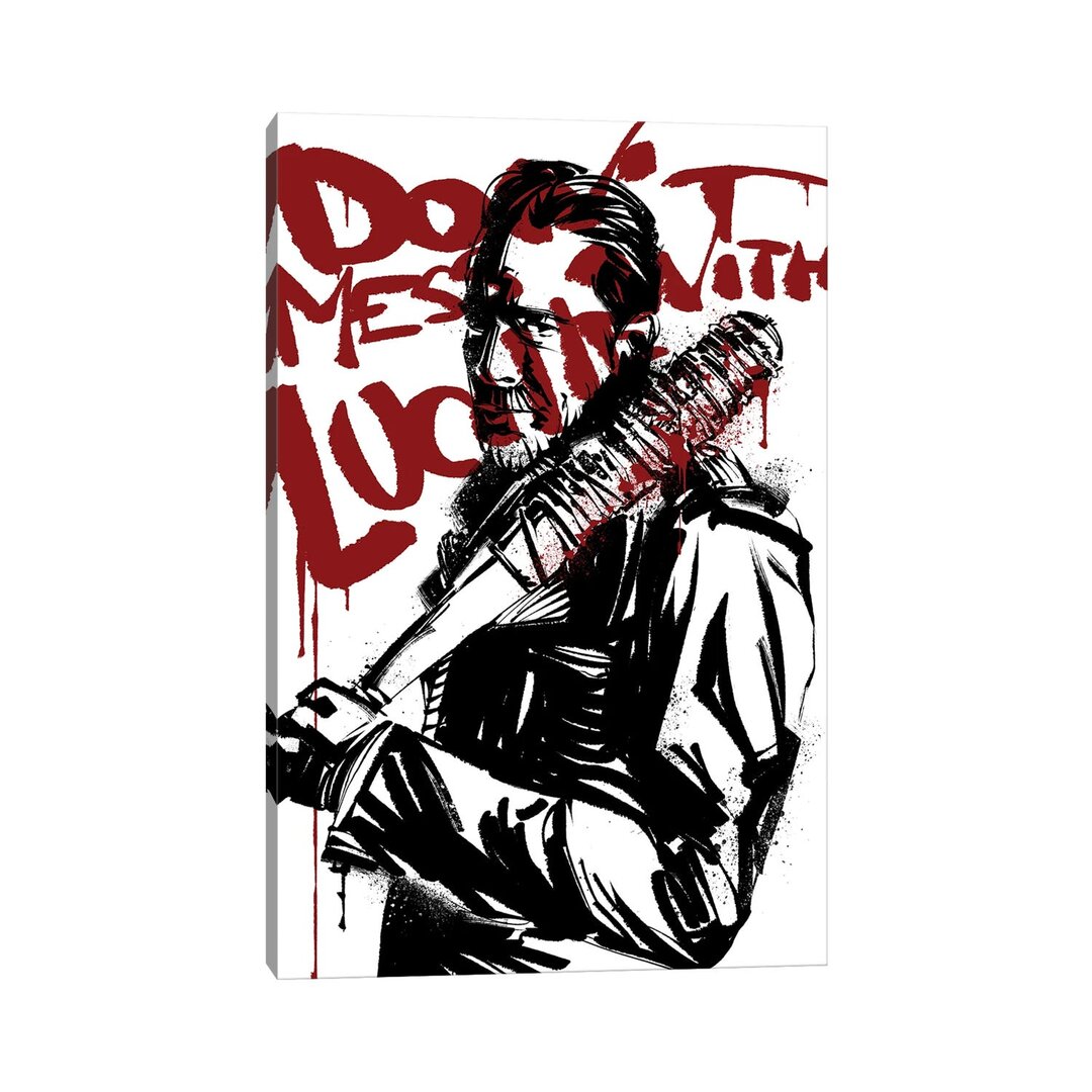 Leinwandbild The Walking Dead Negan von Nikita Abakumov