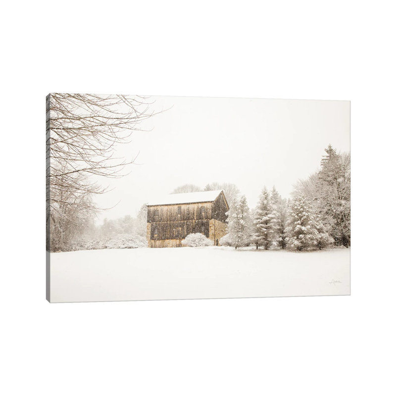 First Snow by Aledanda - Wrapped Canvas Print, 66.04 cm H x 45.72 cm W x 1.91 cm D