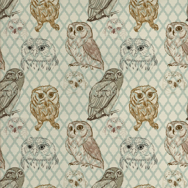 Tissu hibou, H 36 po x l 58 po x P 1 po