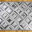 Tapis rectangulaire unique en cuir de vache Jessiana-487572465