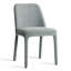 Chaise de salle à manger entièrement rembourrée de 19,5 po de hauteur-421338008