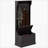 Coat Racks 3-in-1 Entryway Hall Tree with Storage Bench, 4 Hooks &amp; Shoe Storage | Black | MDF-1868536952