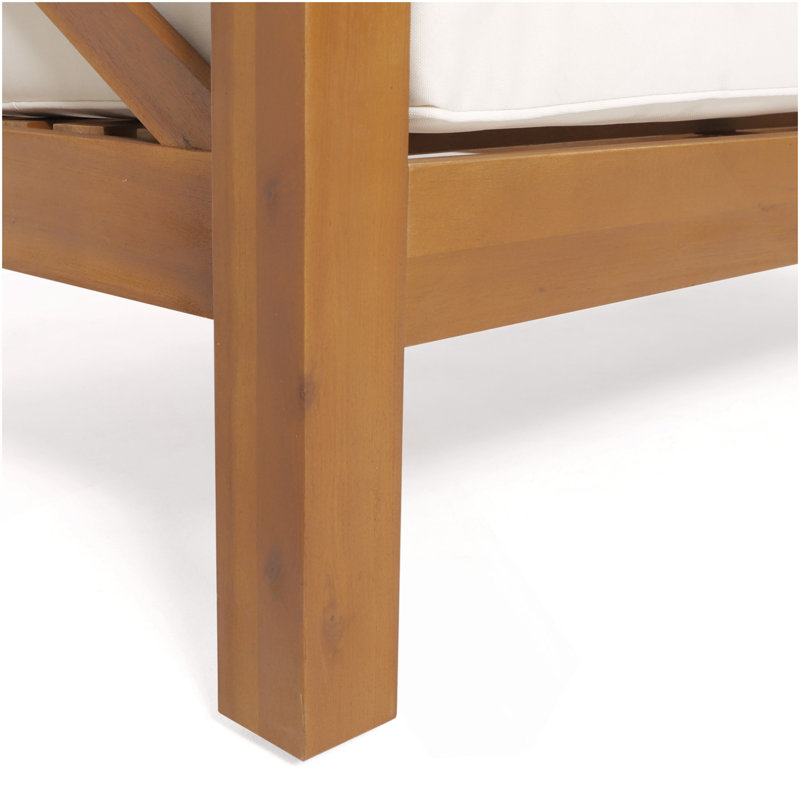 Brava X-Back Right Corner Bench, Beige, Beige