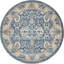 Tapis décoratif bleu oriental Linz-40278238