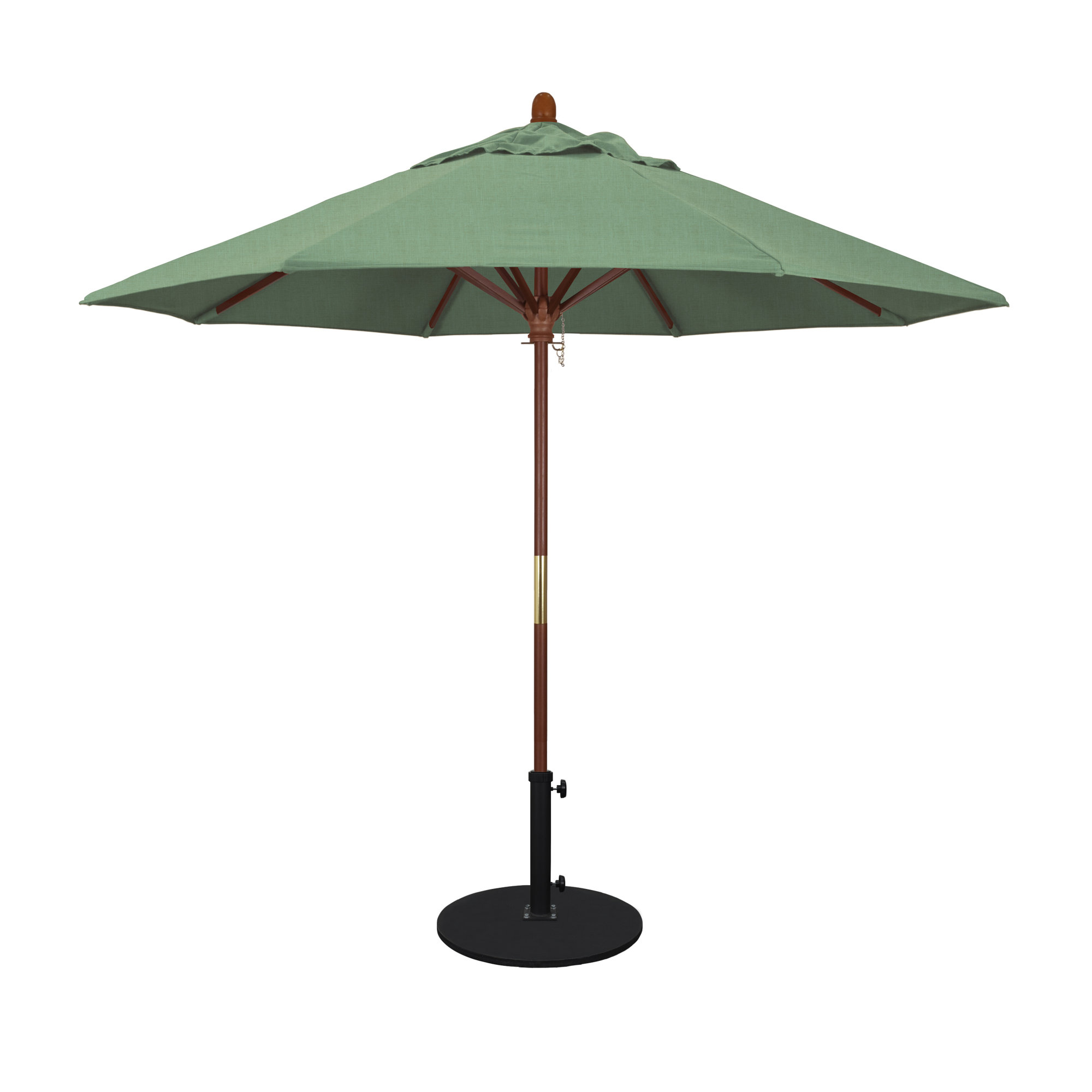 Manford 108'' Outdoor Umbrella, Spa Performance Canvas