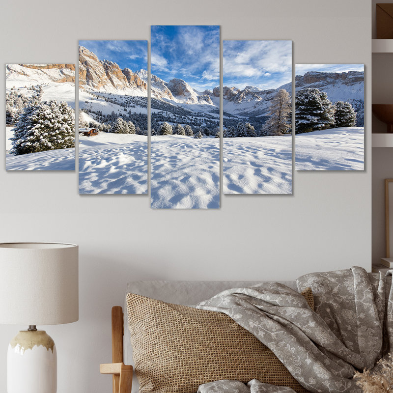 «In The Wilderness Of Alaska III», impression d'art sur toile - 5 panneaux