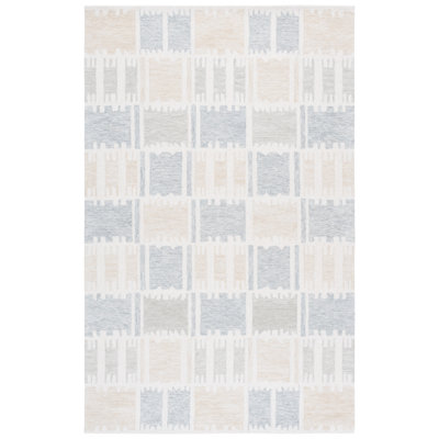 Genre 504 Hand Tufted 80% Wool; 20% Cotton Abstract Rug