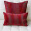 Coussin rayé rayé Rockefeller