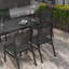 Daphne 6 - Person Patio Dining Set Umbrella Hole Included Rectangular Table