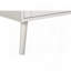 Table d'appoint avec tiroirs à panneau en rotin blanc stratifié, H 24 po-1890583013