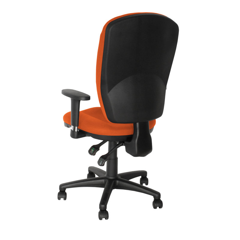 Office Chair, Orange, Adjustable Armrests