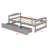 Platform Bed, With Two Drawers-1977191207