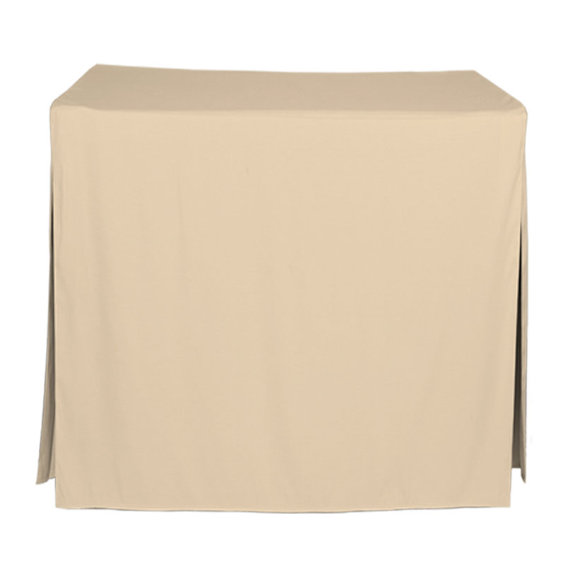 Tablevogue 34-Inch Square Table Cover, Natural