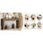 59" Rustic Farmhouse Console Table with Vertical Slat Design - Sofa/Entryway Table for Hallway/Living Room Small Spaces-9669327