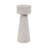 Modern Taper And Pillar Candle Holder For Home Decor - Decorative Floor Inspired Candle Stand For Tabletop And Living Room Decor -  White-542155963