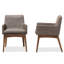 Chaise avec accoudoirs rembourrée Klimek-190161178