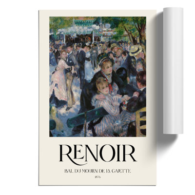 Dance at Le Moulin De La Galette by Pierre-Auguste Renoir - 1 Piece Painting