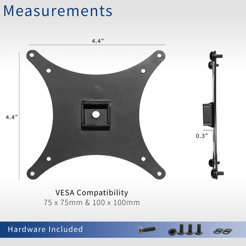 Support adaptateur VIVO VESA conçu pour les moniteurs Sceptre C25, C30, C34 (Mount-SRC30)