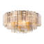 Shaurya 16 Light Aged Brass Flush Mount-2068025919