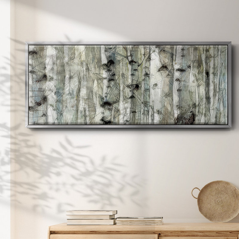 Birch III- Framed Canvas