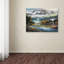 « paradise valley », reproduction d’impression sur toile tendue-32717160