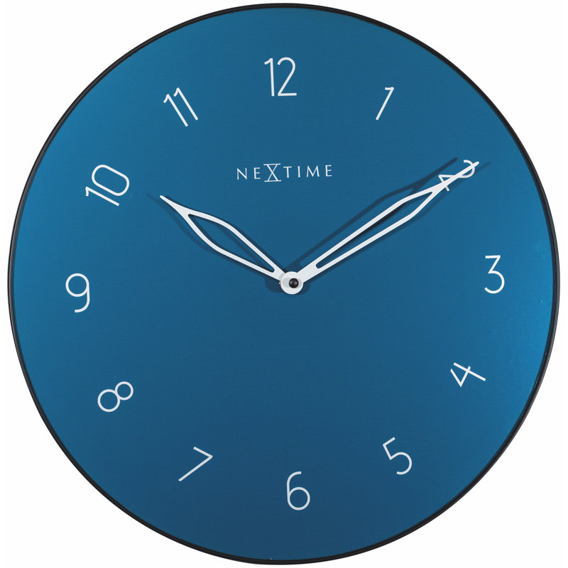 Glass Wall Clock