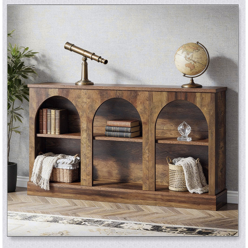 Table d'appoint rustique, table d'entrée pratique, console