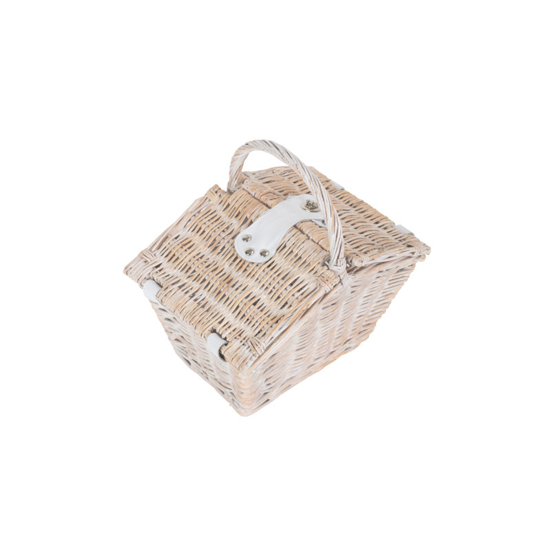 Wicker Small Sloped Sided Hamper Basket