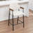 Devane Upholstered Counter Stool With Armrest-123161714
