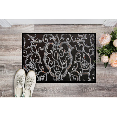 Hearon Non-Slip Outdoor Doormat