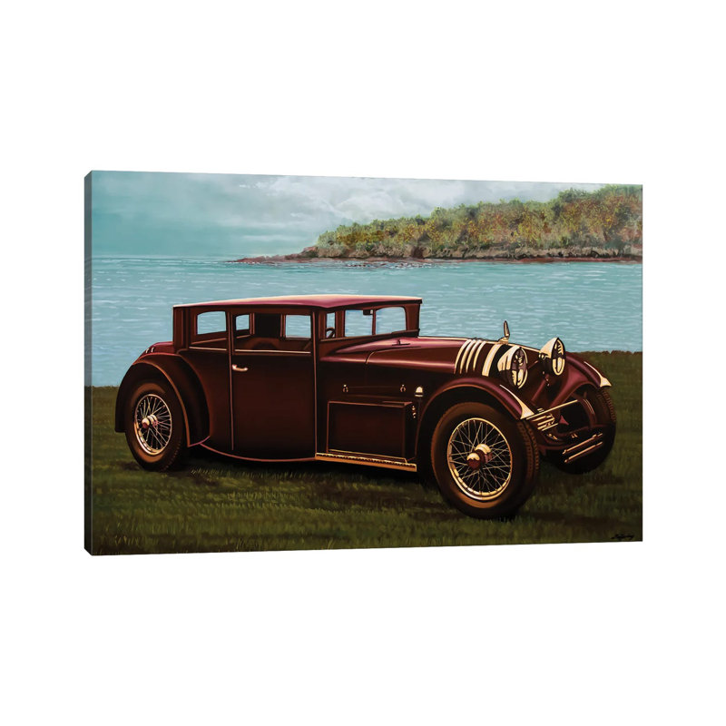 Voisin C20 Mylord Demi-Berline 1931 by Paul Meijering - Wrapped Canvas Gallery-Wrapped Canvas Giclée