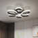 Innsbrook Modern Acrylic Light-adjusted Petal Ceiling Light 1-Light Semi Flush Mount Light