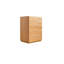 Commode d'appoint moderne en bois de cerisier simple